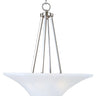 Maxim Lighting Aurora 2-Light Invert Bowl Pendant Satin Nickel
