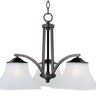 Maxim Lighting Aurora 3-Light Chandelier Oil Rubbed Bronze