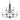 Arlington 36" 9-Light Chandelier - Oil Rubbed Bronze with White Glass by Elk 2009CH/10