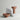 Miyabi Ceramic Vase Low with Flower Grid Nomad Tan by blomus