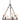 Maxim Lighting Lodge 6-Light Chandelier Weathered Oak/Bronze