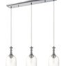 Maxim Lighting Centennial 3-Light Pendant Polished Nickel