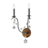 Maxim Lighting Formosa 2-Light Wall Sconce Golden Noir