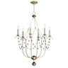 Maxim Lighting Formosa 6-Light Chandelier Ecru/Venetian Gold