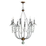 Maxim Lighting Formosa 8-Light Chandelier Golden Noir