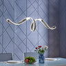 Finesse Decor Copenhagen LED Chandelier Chrome