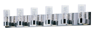 Maxim Lighting Sync 6-Light LED Bath Vanity Light Polished Chrome
