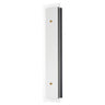 Maxim Lighting Spectre 30" Wall Sconce Black/Natural Aged Brass