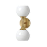 Maxim Lighting Neve 2-Light Wall Sconce Natural Aged Brass