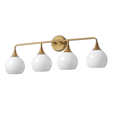 Maxim Lighting Neve 4-Light Bath Vanity Natural Aged Brass