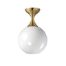 Maxim Lighting Neve Flush Mount Natural Aged Brass