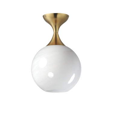 Maxim Lighting Neve Flush Mount Natural Aged Brass