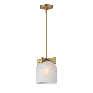 Maxim Lighting Scoop Pendant/Flush Mount Natural Aged Brass