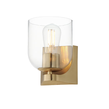 Maxim Lighting Scoop Bath Vanity Natural Aged Brass