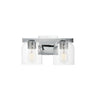 Maxim Lighting Scoop 2-Light Bath Vanity Polished Chrome