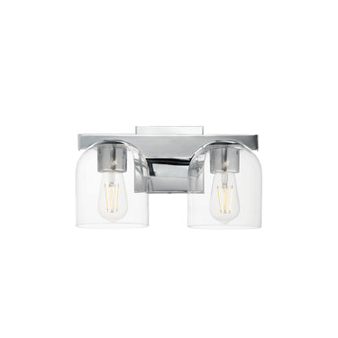 Maxim Lighting Scoop 2-Light Bath Vanity Polished Chrome
