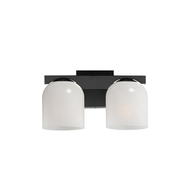 Maxim Lighting Scoop 2-Light Bath Vanity Black