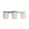 Maxim Lighting Scoop 3-Light Bath Vanity Polished Chrome