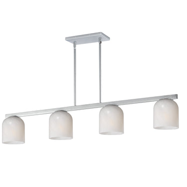 Maxim Lighting Scoop 4-Light Linear Pendant Polished Chrome