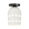 Maxim Lighting Dottie Flush Mount Black