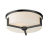 Maxim Lighting Dart 3-Light Flush Mount Black