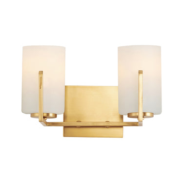 Maxim Lighting Dart 2-Light Bath Vanity Satin Brass