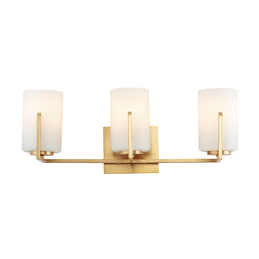Maxim Lighting Dart 3-Light Bath Vanity Satin Brass