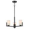 Maxim Lighting Dart 3-Light Chandelier Black