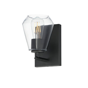 Maxim Lighting Geode Sconce Black