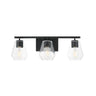 Maxim Lighting Geode 3-Light Bath Vanity Black