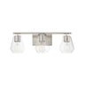 Maxim Lighting Geode 3-Light Bath Vanity Satin Nickel