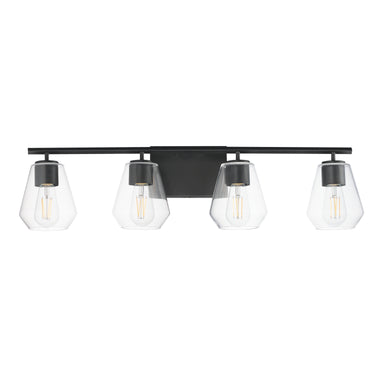 Maxim Lighting Geode 4-Light Bath Vanity Black