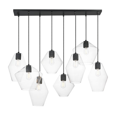 Maxim Lighting Geode 8-Light Pendant Black