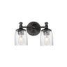 Maxim Lighting Swirl 2-Light Wall Sconce Black