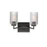 Maxim Lighting Rigata 2-Light Wall Sconce Black