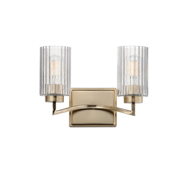 Maxim Lighting Rigata 2-Light Wall Sconce Satin Champagne