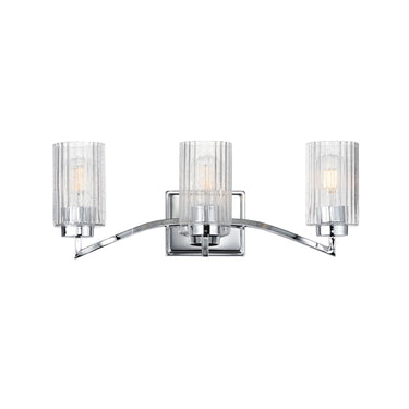 Maxim Lighting Rigata 3-Light Bath Vanity Polished Nickel