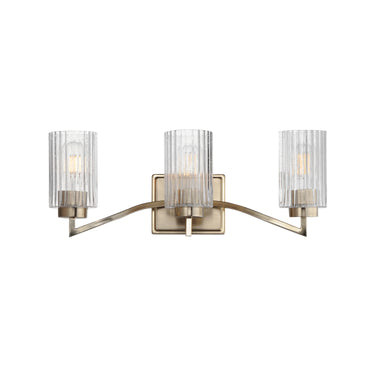 Maxim Lighting Rigata 3-Light Bath Vanity Satin Champagne