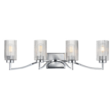 Maxim Lighting Rigata 4-Light Bath Vanity Polished Nickel