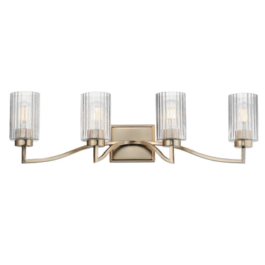 Maxim Lighting Rigata 4-Light Bath Vanity Satin Champagne