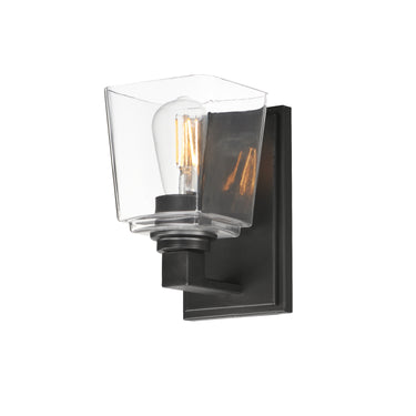 Maxim Lighting Cubos Wall Sconce Black