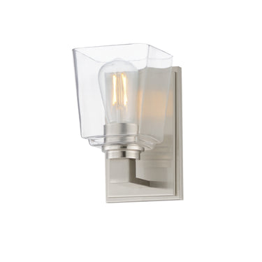 Maxim Lighting Cubos Wall Sconce Satin Nickel
