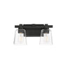 Maxim Lighting Cubos 2-Light Wall Sconce Black