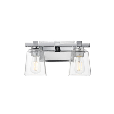 Maxim Lighting Cubos 2-Light Wall Sconce Polished Chrome