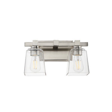 Maxim Lighting Cubos 2-Light Wall Sconce Satin Nickel