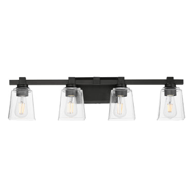 Maxim Lighting Cubos 4-Light Bath Vanity Black