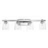 Maxim Lighting Cubos 4-Light Bath Vanity Polished Chrome