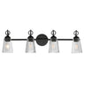 Maxim Lighting Jackson Hole 4-Light Bath Vanity Black
