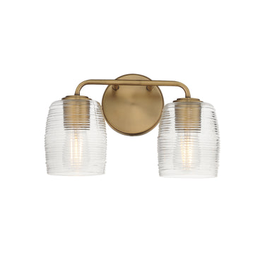 Maxim Lighting Honey 2-Light Sconce Natural Aged Brass