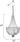 Maxim Lighting Chantilly 6-Light Chandelier Polished Nickel